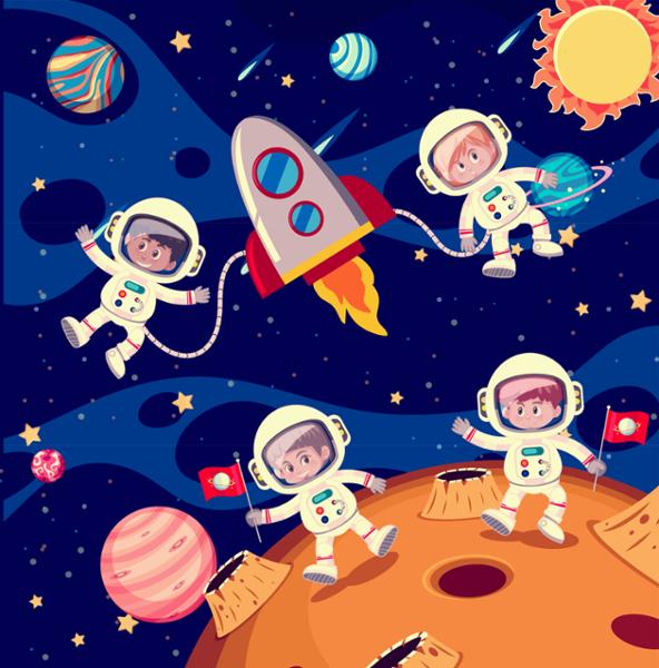 Astronauten en zeemeerminnen in Tessenderlo